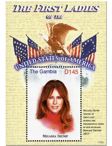 n° 885 - Timbre GAMBIE Blocs et feuillets