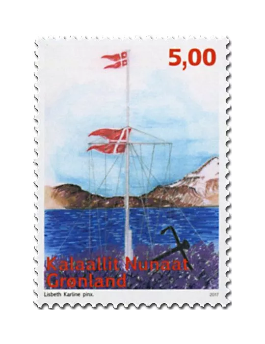 n° 732/733 - Timbre GROENLAND Poste