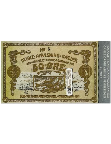 n° F736 - Timbre GROENLAND Poste