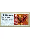 n° 42 - Timbre GIBRALTAR Timbres de distributeurs