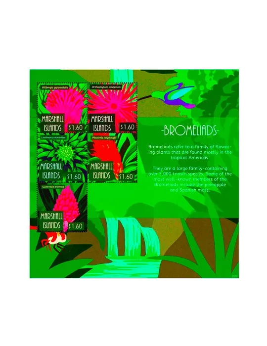 n° 4283/4287 - Timbre MARSHALL Poste