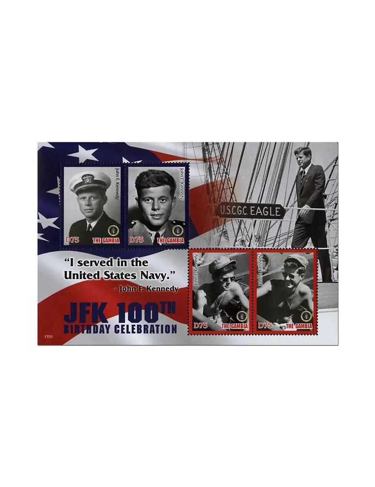 n° 5704/5707 - Timbre GAMBIE Poste