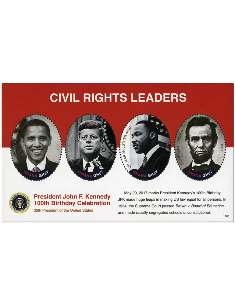 n° 3828/3831 - Timbre GHANA Poste