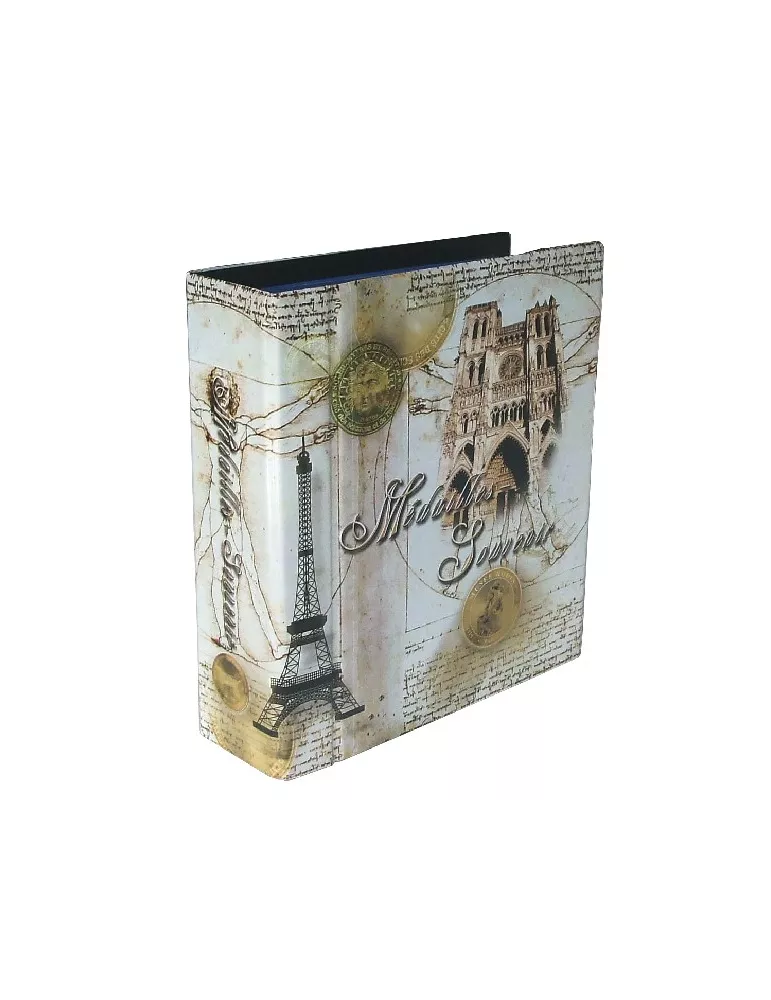 SAFE Album Pour Médailles Souvenirs – 4 Recharges, 48 Médailles, Autocollants Inclus, 250 X 230 X 80 Mm