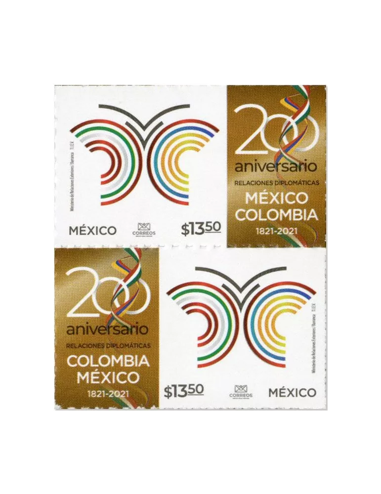 n° 3293/3294 - Timbre MEXIQUE Poste