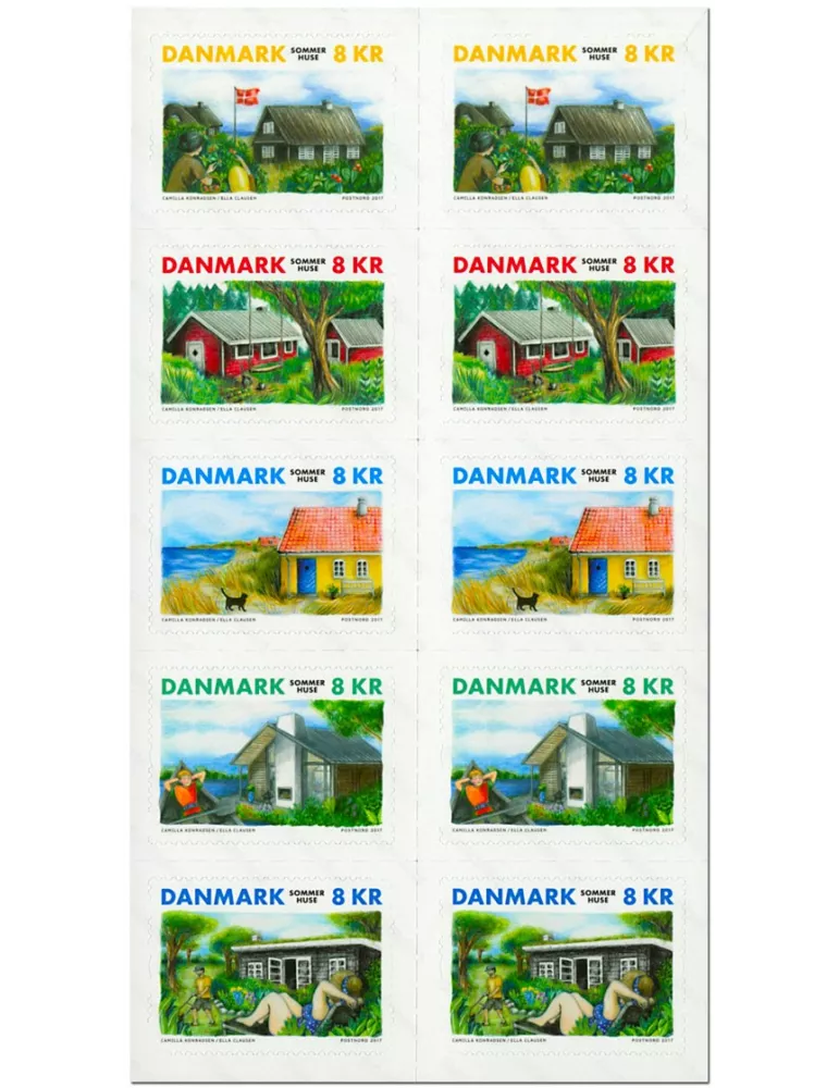 n° C1881 - Timbre DANEMARK Carnets