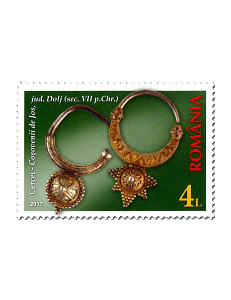 n° 6152/6155 - Timbre ROUMANIE Poste