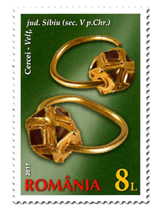 n° 6152/6155 - Timbre ROUMANIE Poste