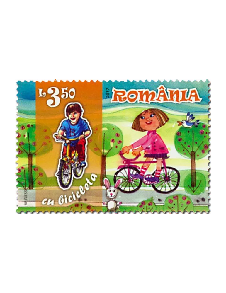 n° 6156/6159 - Timbre ROUMANIE Poste