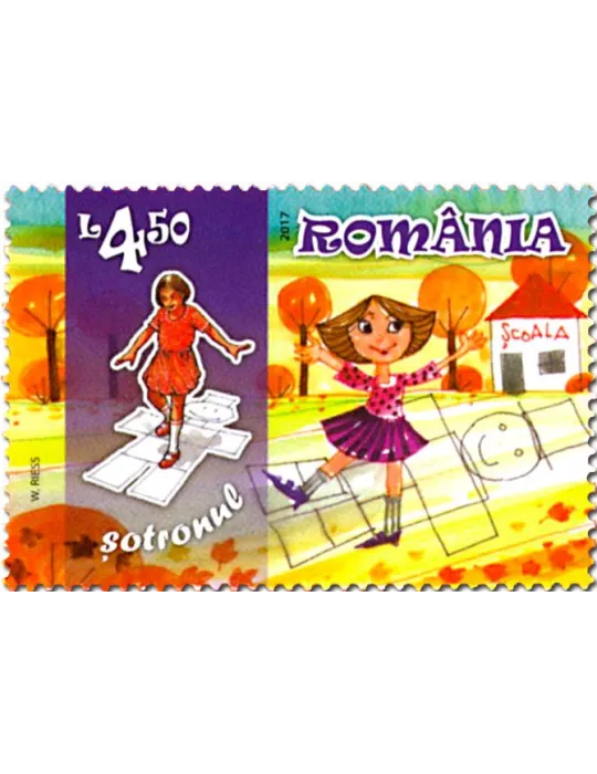 n° 6156/6159 - Timbre ROUMANIE Poste