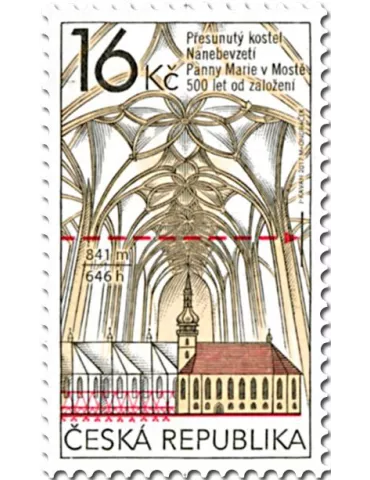 n° 842 - Timbre TCHEQUE (République) Poste