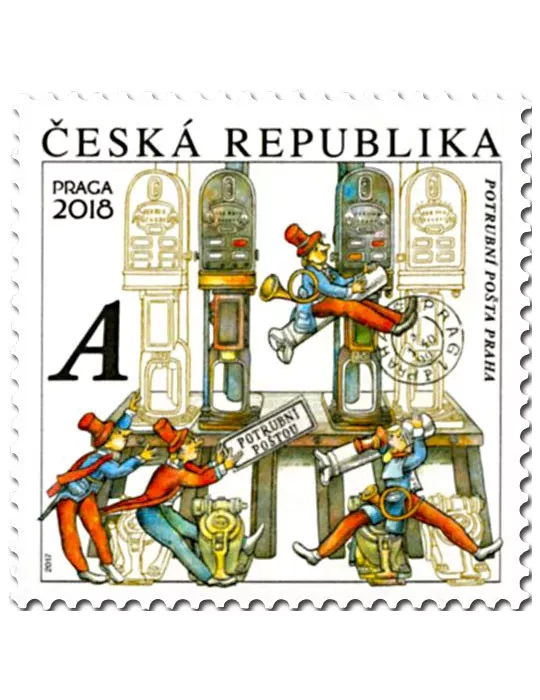 n° 843 - Timbre TCHEQUE (République) Poste