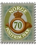 n° 1809a - Timbre NORVEGE Poste