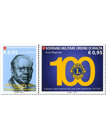 n° 1373/1374 - Timbre ORDRE de MALTE Poste