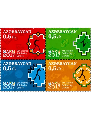 n° 955/958 - Timbre AZERBAIDJAN Poste