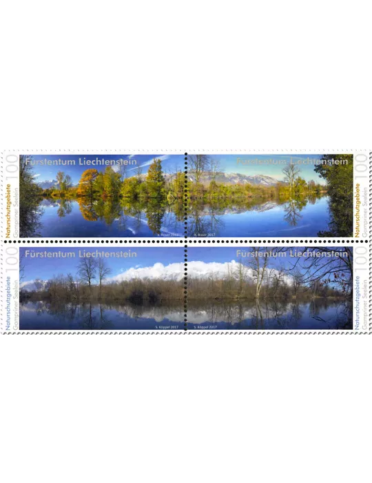 n° 1798/1801 - Timbre LIECHTENSTEIN Poste
