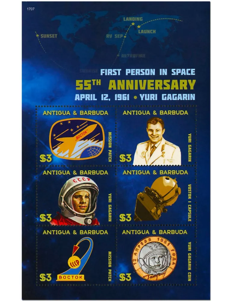 n° 4620/4625 - Timbre ANTIGUA Poste