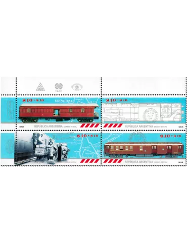 n° 3152/3155 - Timbre ARGENTINE Poste