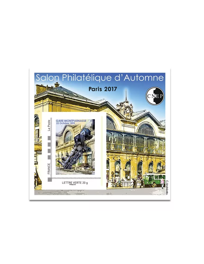 n° 76a - Timbre France CNEP (Non dentelé)