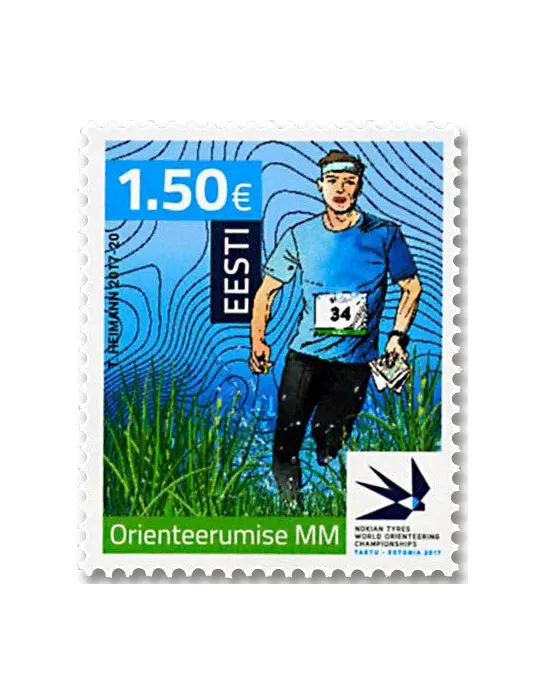 n° 830 - Timbre ESTONIE Poste