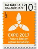 n° 786 - Timbre KAZAKHSTAN Poste