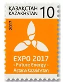 n° 786 - Timbre KAZAKHSTAN Poste