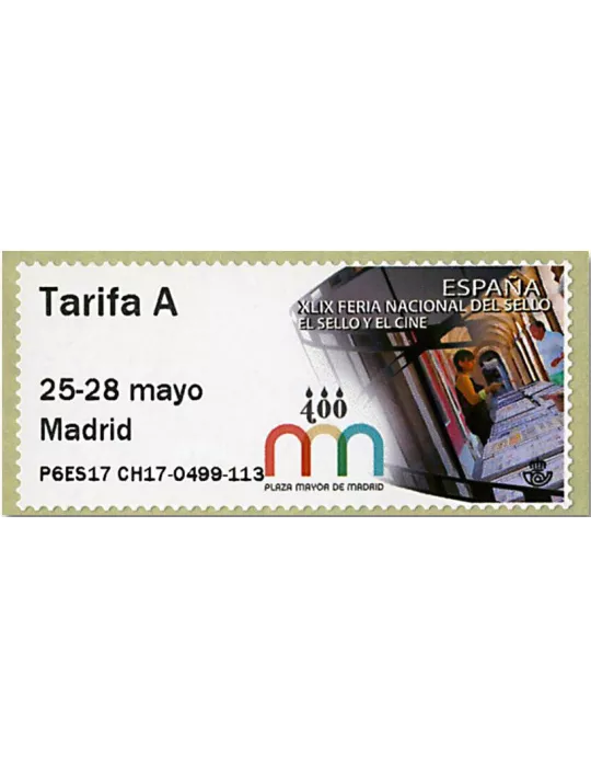 n° 140 - Timbre ESPAGNE Timbres de distributeurs