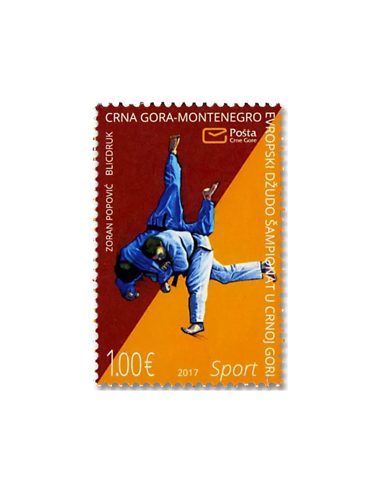 n° 407 - Timbre MONTENEGRO Poste