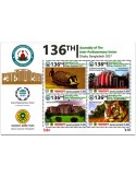 n° 60 - Timbre BANGLADESH Blocs et feuillets