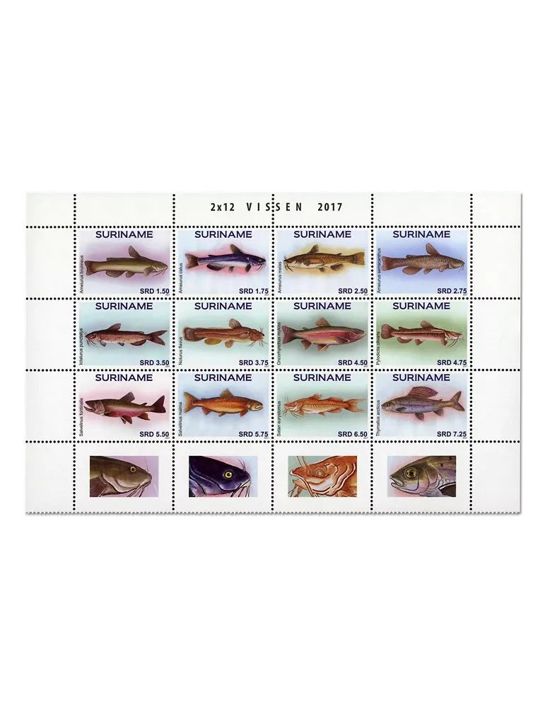 n° 2678/2689 - Timbre SURINAM Poste