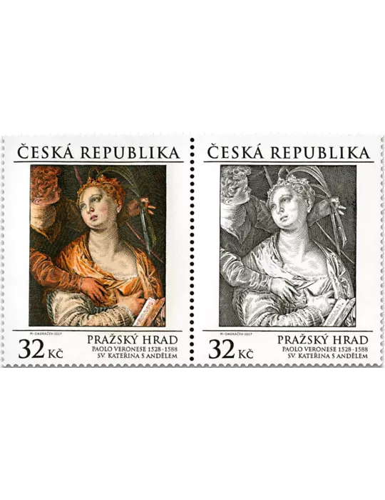 n° 835/836 - Timbre TCHEQUE (République) Poste