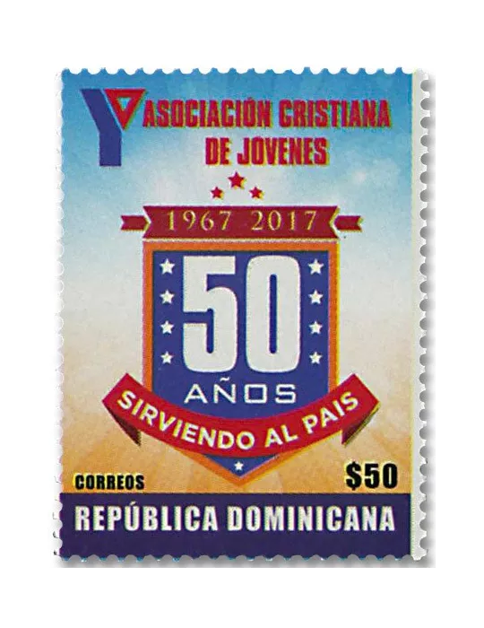 n° 1945 - Timbre DOMINICAINE Poste