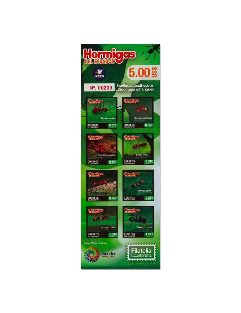 n° C2741 + C2749 - Timbre EQUATEUR Carnets