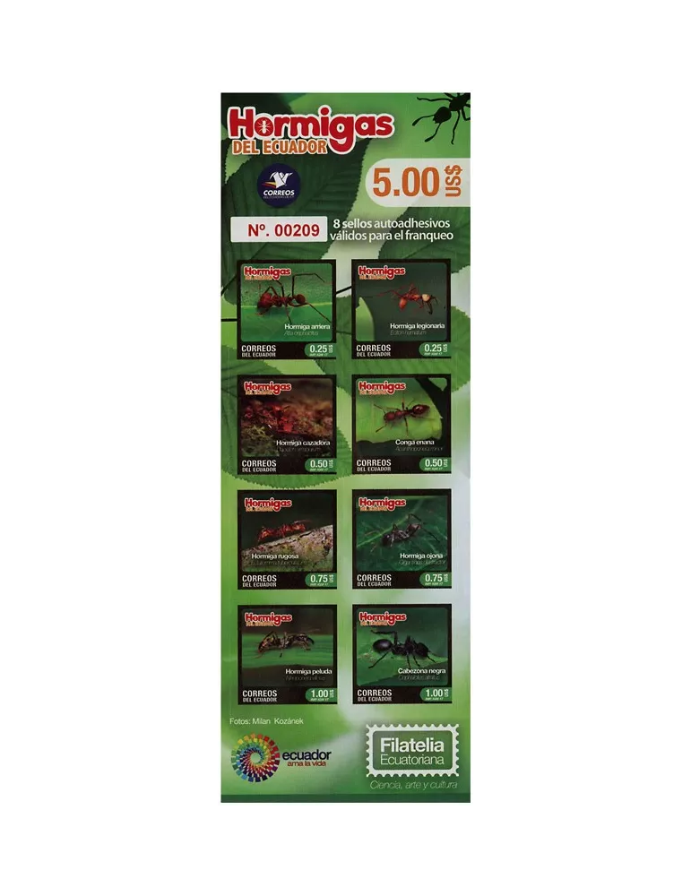 n° C2741 + C2749 - Timbre EQUATEUR Carnets