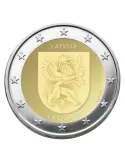 2 EURO COMMEMORATIVE 2017 : LETTONIE (ARMOIRIES DE LATGALE)