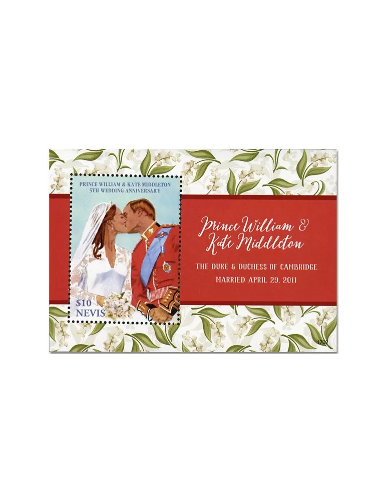 n° 377 - Timbre NEVIS Blocs et feuillets