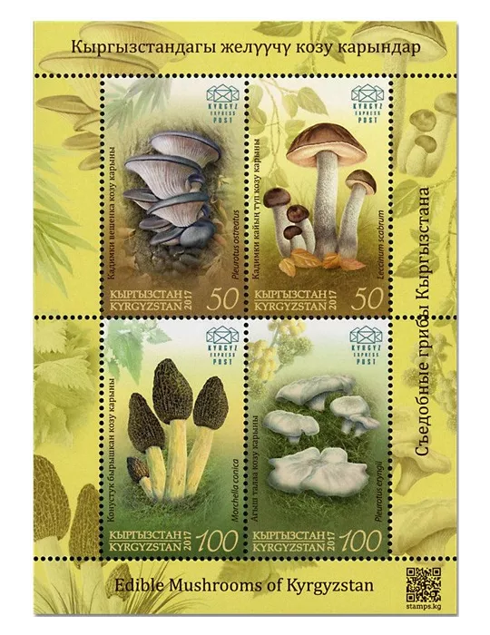 n° 13 - Timbre KIRGHIZISTAN (Kyrgyz Express Post) Blocs et feuillets