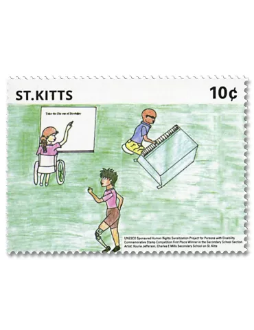 n° 1645A/1645D - Timbre SAINT-CHRISTOPHE Poste