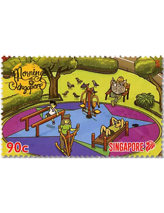 n° 2208/2213 - Timbre SINGAPOUR Poste