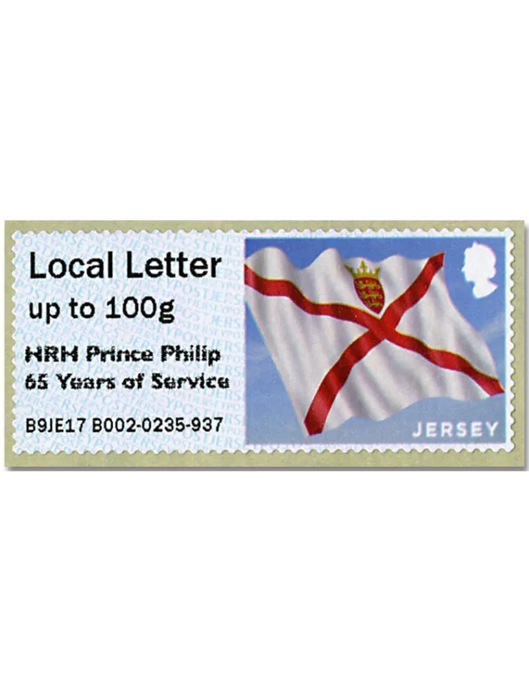 n° 79 - Timbre JERSEY Timbres de distributeurs