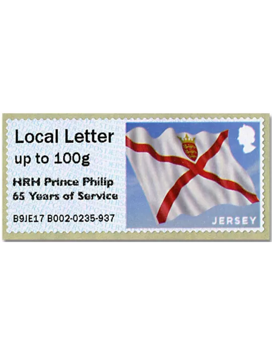 n° 79 - Timbre JERSEY Timbres de distributeurs