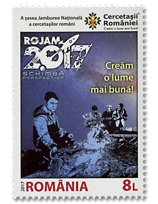 n° 6181/6184 - Timbre ROUMANIE Poste