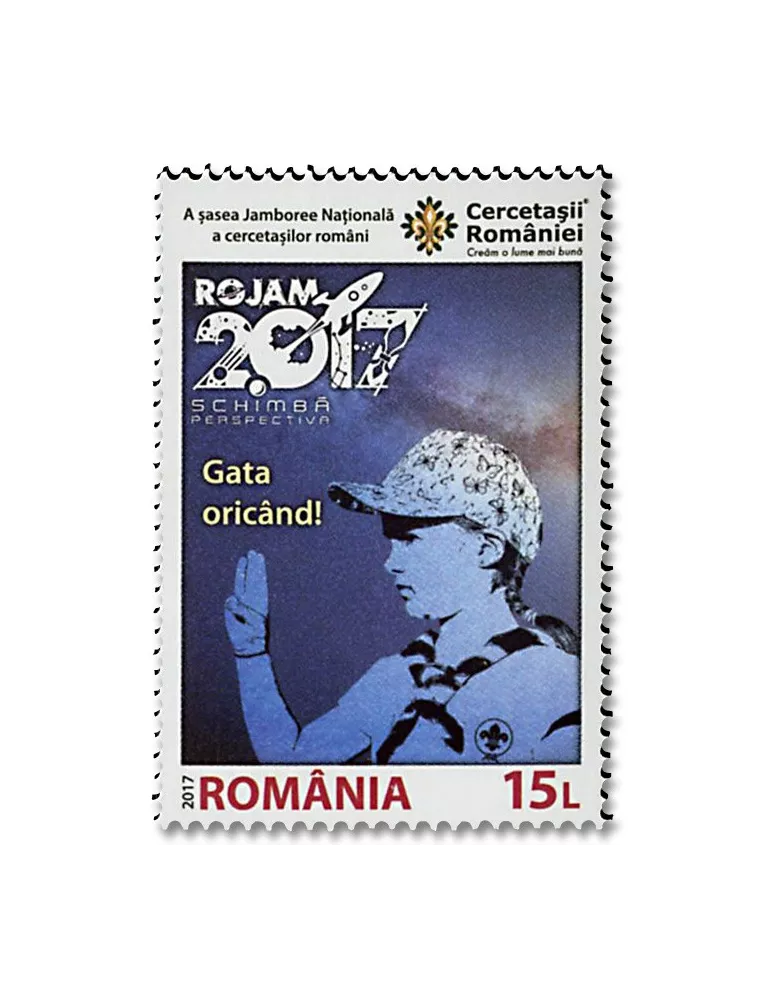 n° 6181/6184 - Timbre ROUMANIE Poste