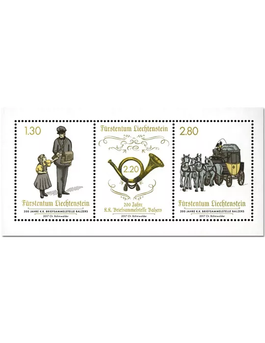 n° F1802 - Timbre LIECHTENSTEIN Poste