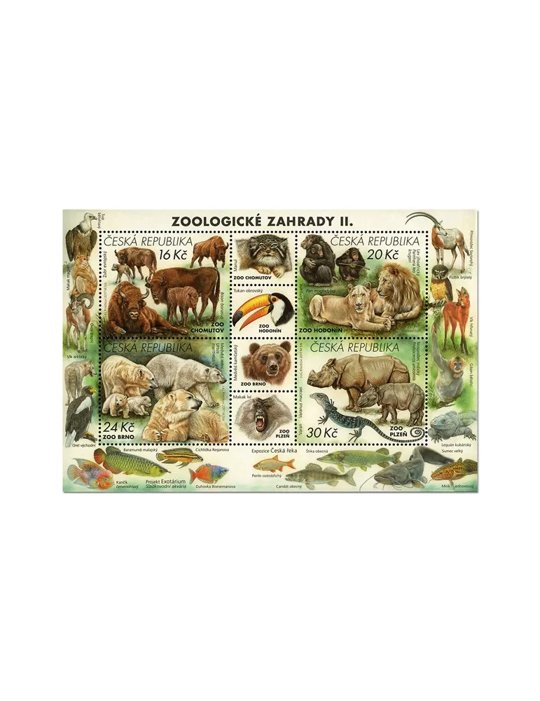 n° 63 - Timbre TCHEQUE (République) Blocs et feuillets