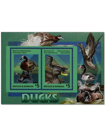 n° 733 - Timbre ANTIGUA Blocs et feuillets