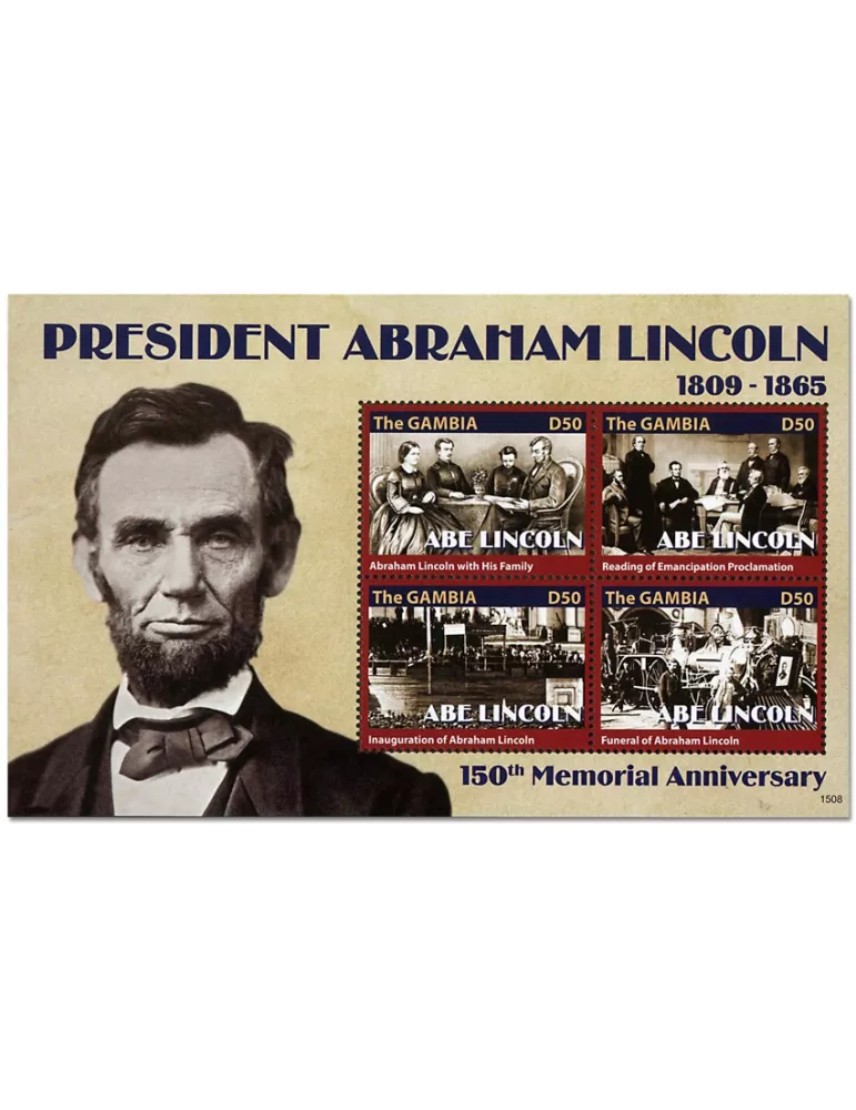 n° 5573/5576 - Timbre GAMBIE Poste