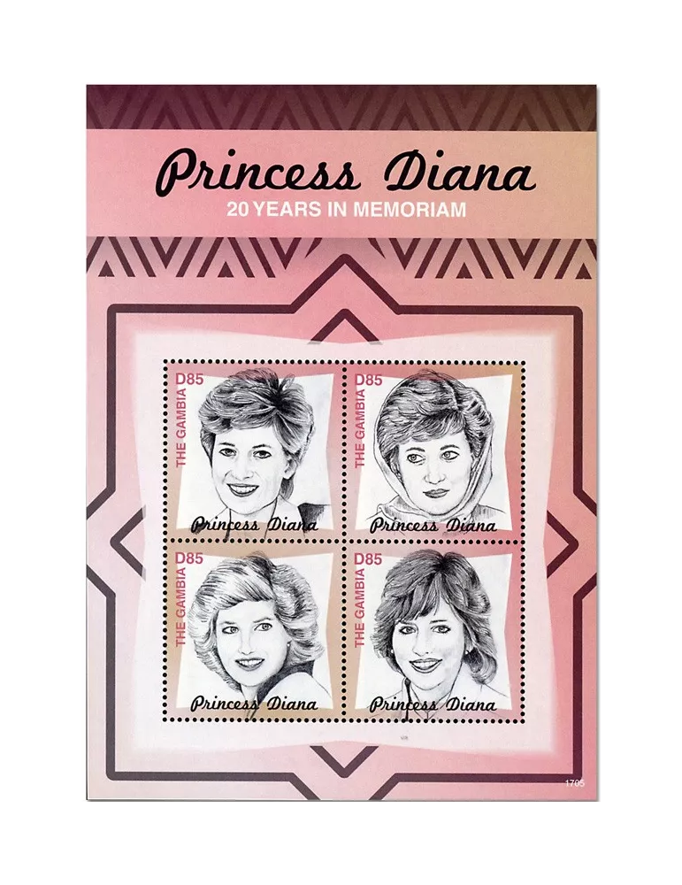 n° 5716/5719 - Timbre GAMBIE Poste