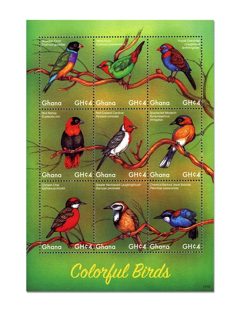 n° 3838/3846 - Timbre GHANA Poste