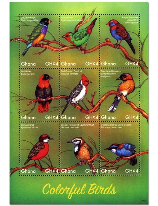 n° 3838/3846 - Timbre GHANA Poste